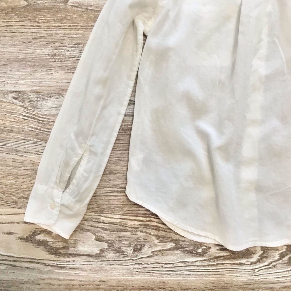 Polo Ralph Lauren White Long Sleeve Button Down Shirt 7 - Picture 8 of 11